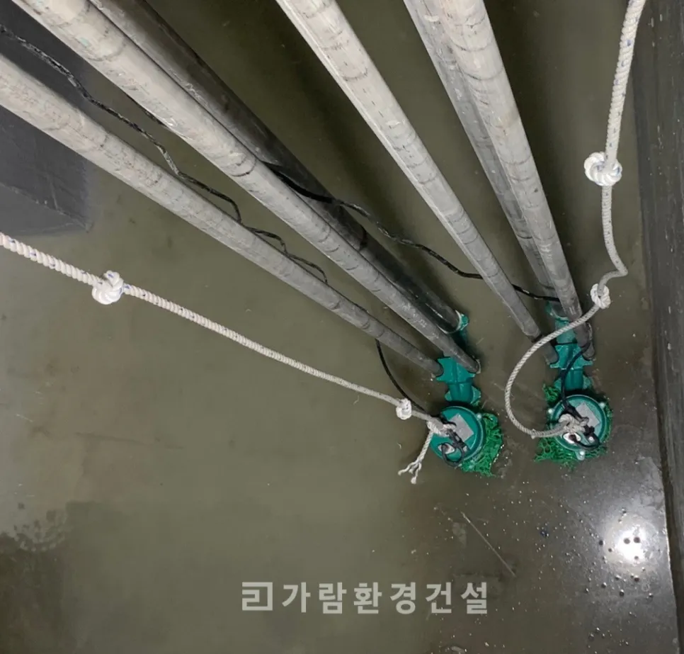 수중펌프 설치