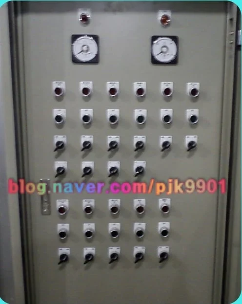 전기제어반 조작패널