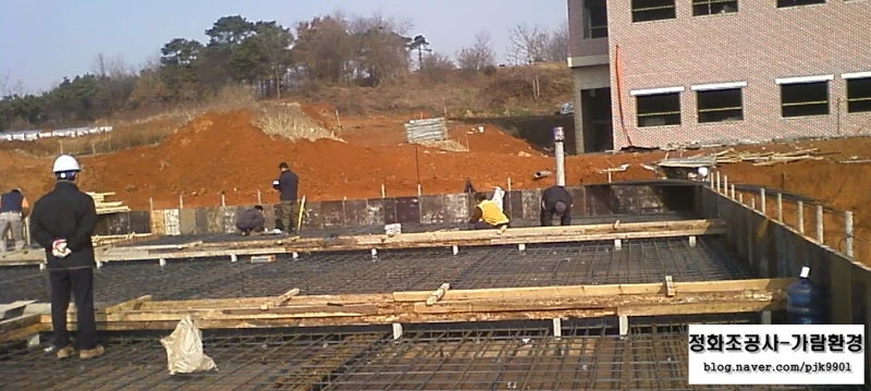 HBC공법 정화조 오수처리시설 설치공사