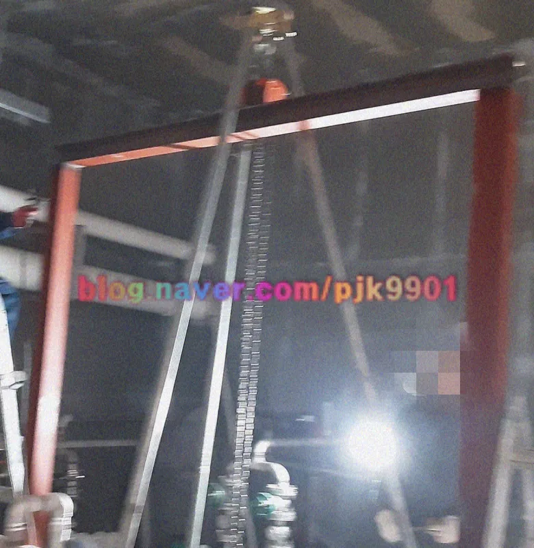 호이스트 빔 설치