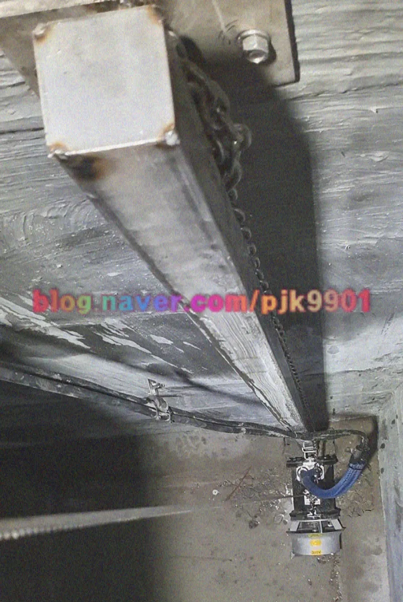 교반기 설치 혐기조