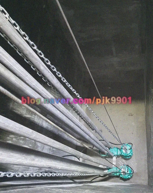 기계실 전체 전경