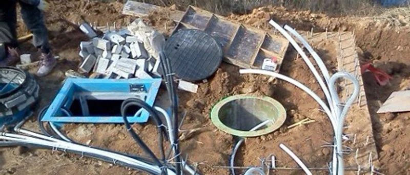 상부 라인 작업