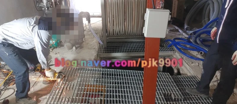 인천 모도 MBR공법 정화조 오수처리시설 설치공사