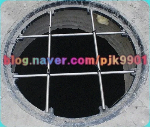 안전망 원형맨홀