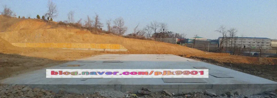 구조물 완성 전경