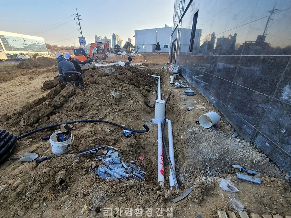 유입라인 집수정