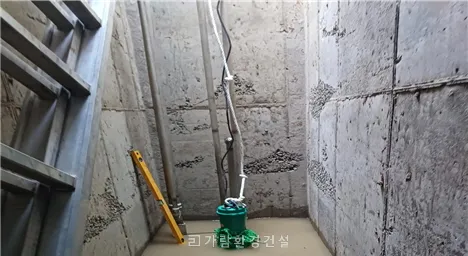 교반펌프 설치