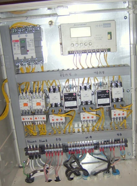 전기제어반 대형 내부