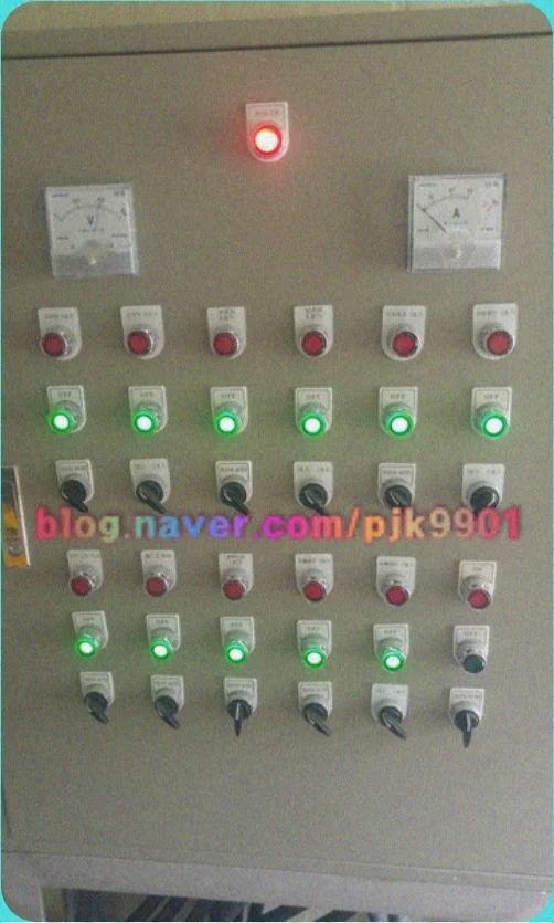 전기제어반 가동 상태